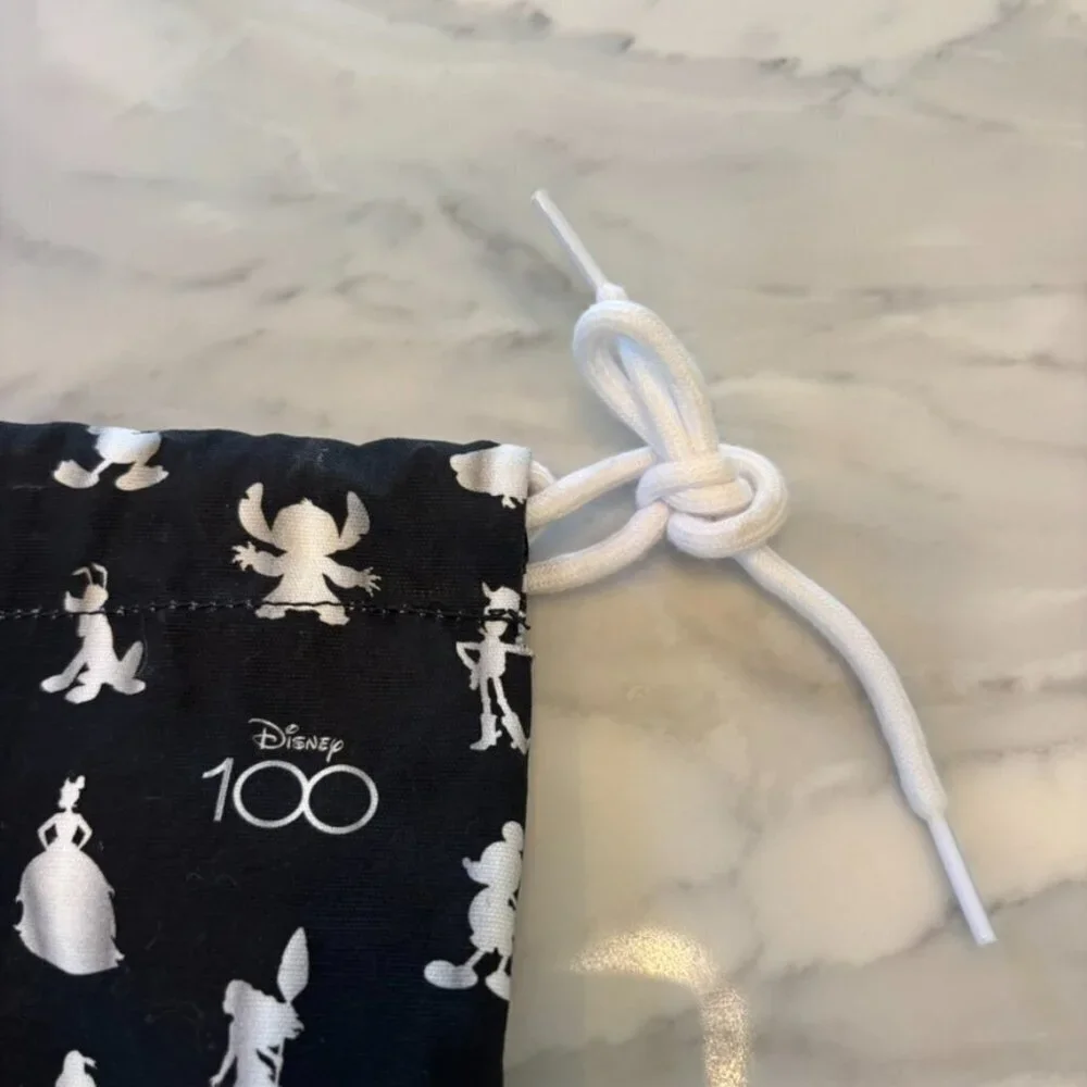 Vans Disney 100 Black and White Cinch Bag